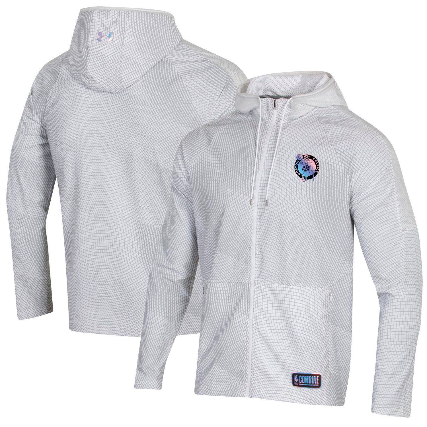 white under armour windbreaker