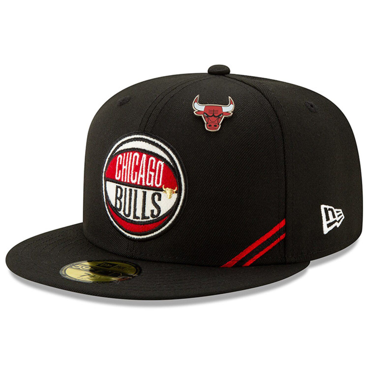 bulls fitted hat