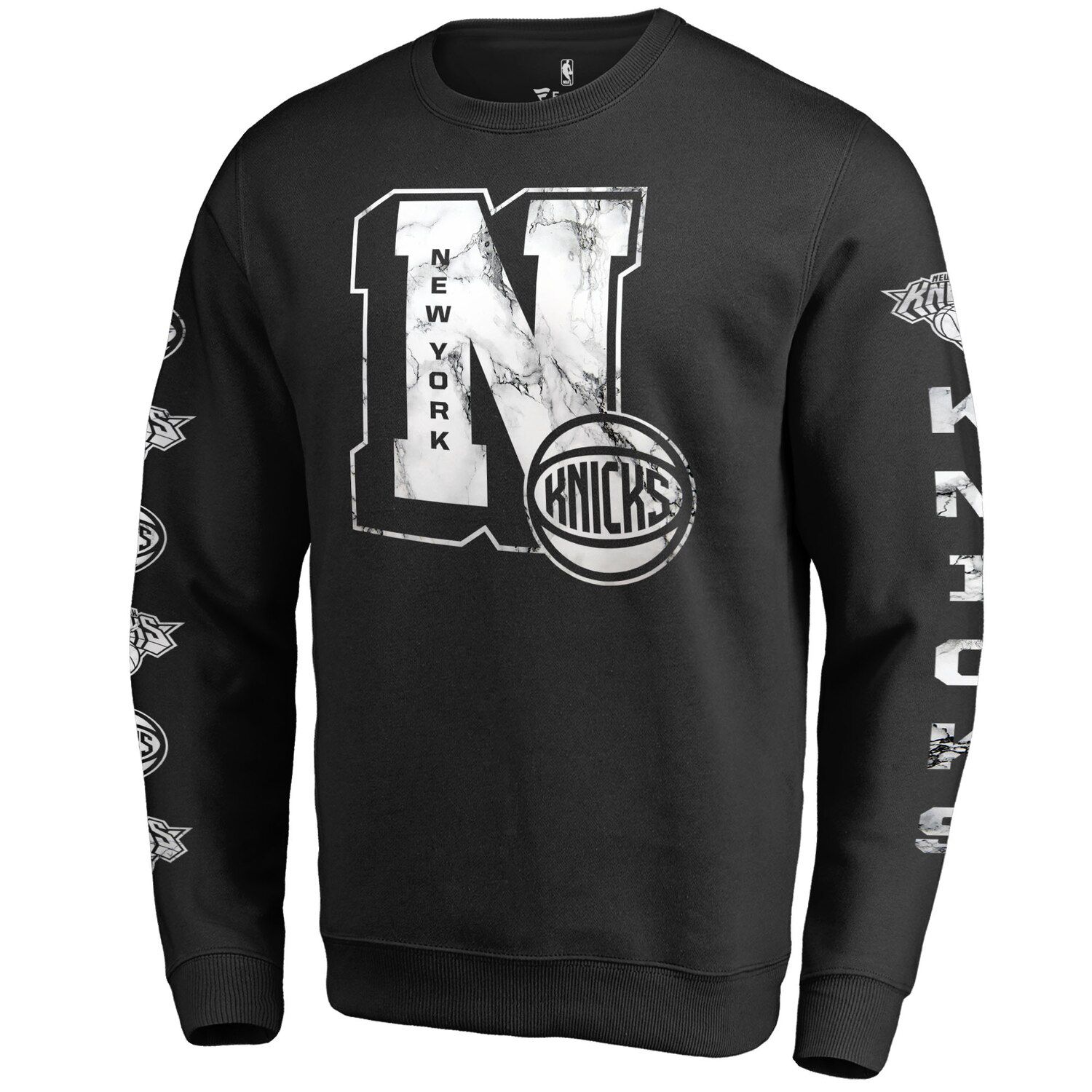 black branded sweatshirt