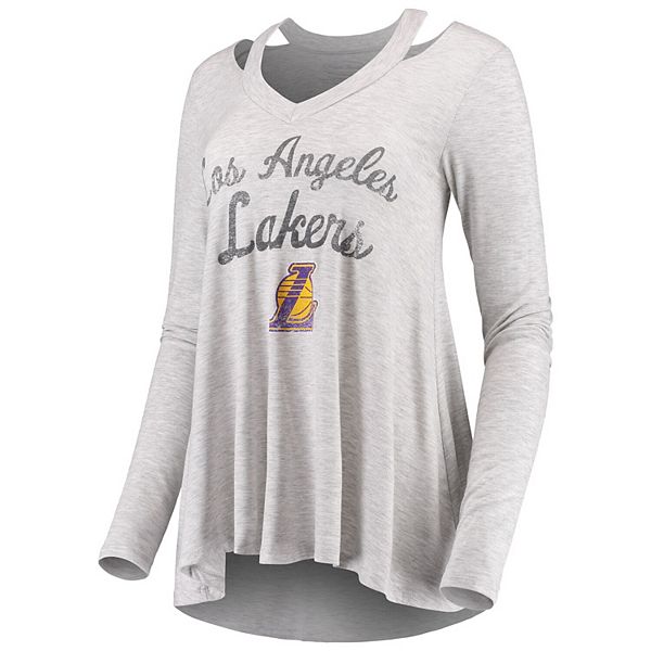 ULTRA GAME Los Angeles Lakers Vintage Long Sleeve Tee