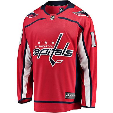 Men's Fanatics Branded Nicklas Backstrom Red Washington Capitals Breakaway Player Jersey