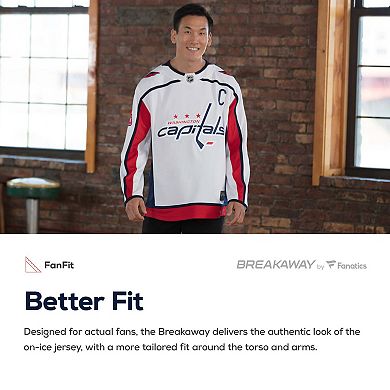 Men's Fanatics Branded Nicklas Backstrom Red Washington Capitals Breakaway Player Jersey