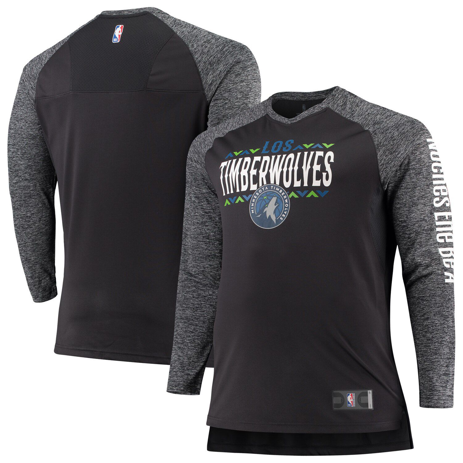 timberwolves long sleeve shirt