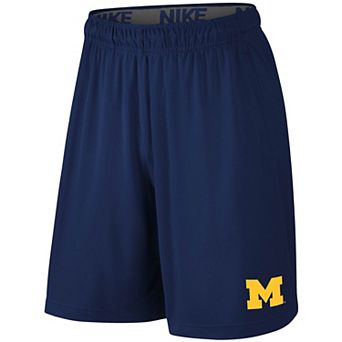 Youth Nike Navy Michigan Wolverines Performance Fly Shorts