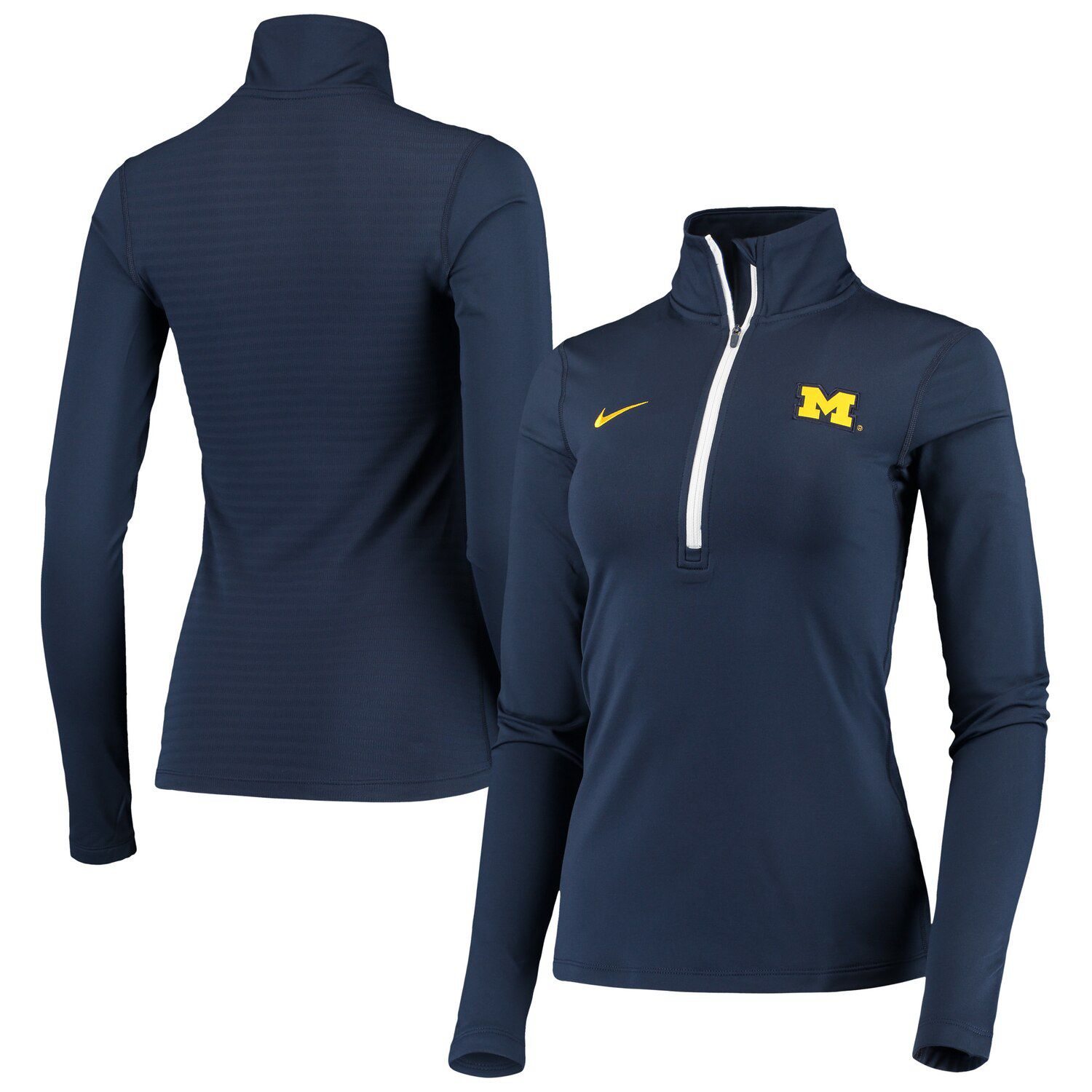 nike half zip navy