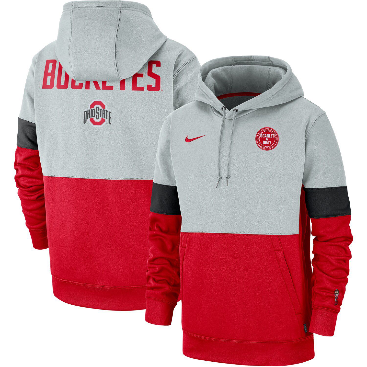 ohio state dri fit hoodie