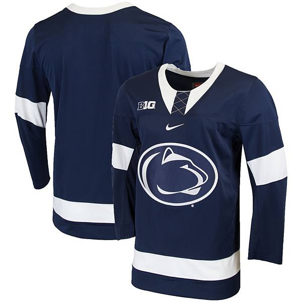 Youth ProSphere #1 Navy Penn State Nittany Lions Hockey Jersey Size: Small