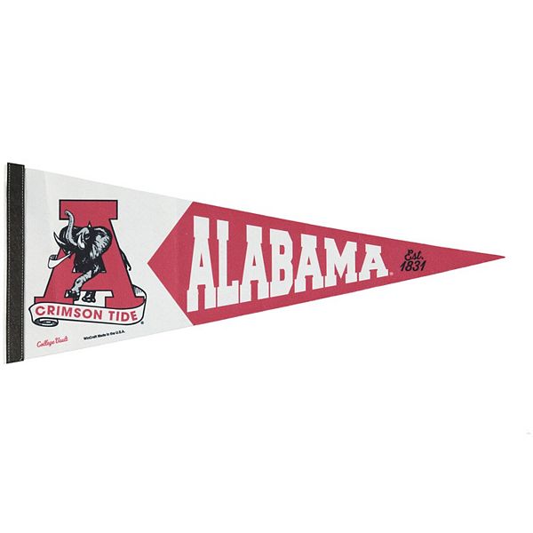Wincraft NCAA 16084115 University of Alabama Premium Pennant 12-Inch by 30-Inch 