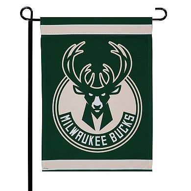 "WinCraft Milwaukee Bucks 12"" x 18"" Double-Sided Garden Flag"