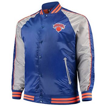 City Collection Lightweight Satin Jacket New York Knicks - Shop