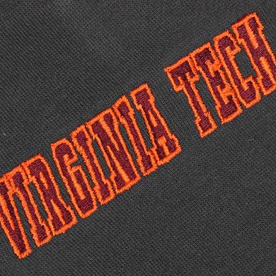 Youth Stadium Athletic Charcoal Virginia Tech Hokies Big Logo Pullover Hoodie