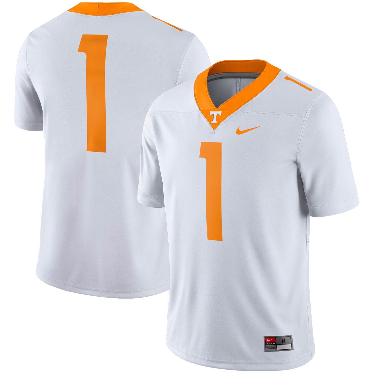 Youth Nike #16 White Tennessee Volunteers Team Replica Football Jersey