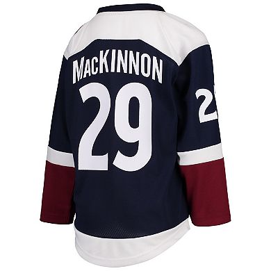 Youth Nathan MacKinnon Navy Colorado Avalanche Alternate Replica Player Jersey