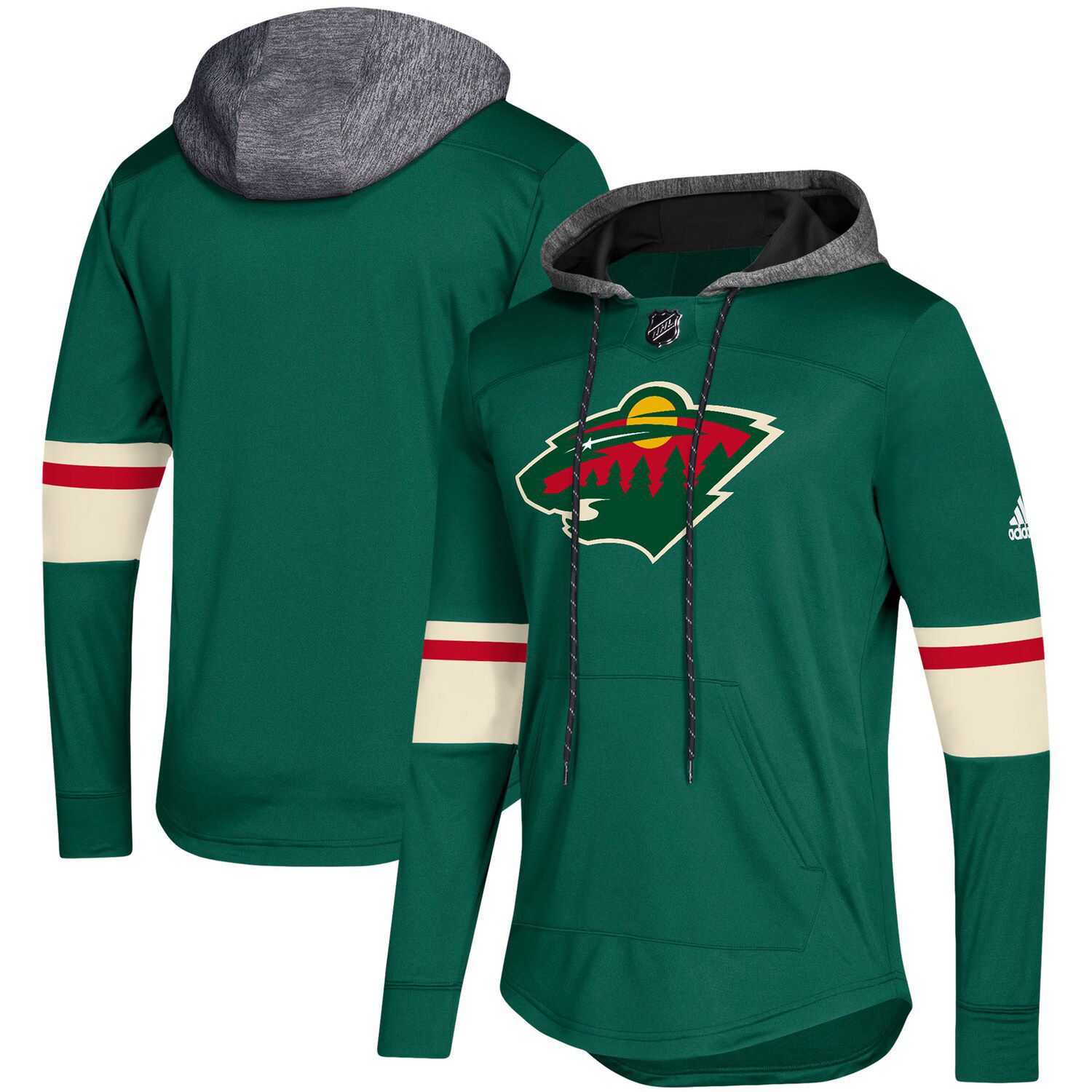 mn wild jersey hoodie