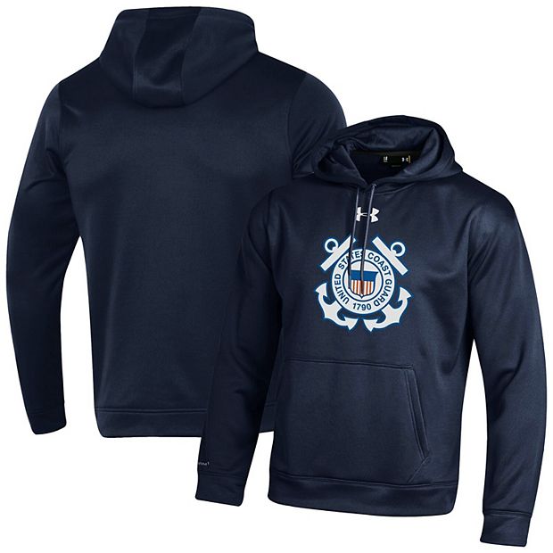 Men's Under Armour Navy Coast Guard Academy Bears Military Branch