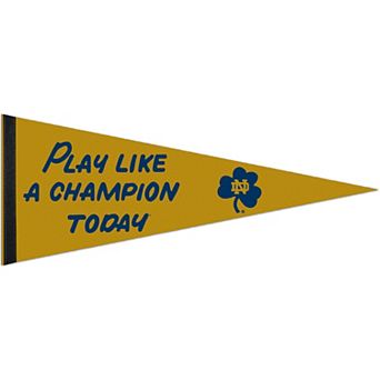 WinCraft Notre Dame Fighting Irish 12" x 30" Large Logo Premium Pennant