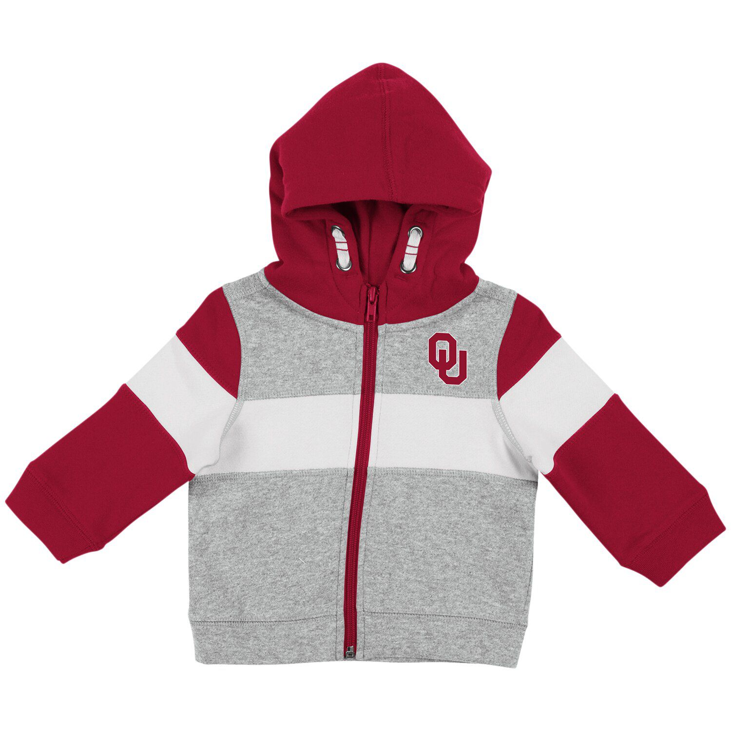 oklahoma sooners zip up hoodie