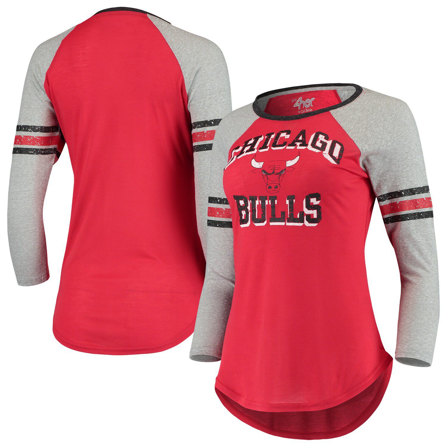 women's chicago bulls long sleeve shirt