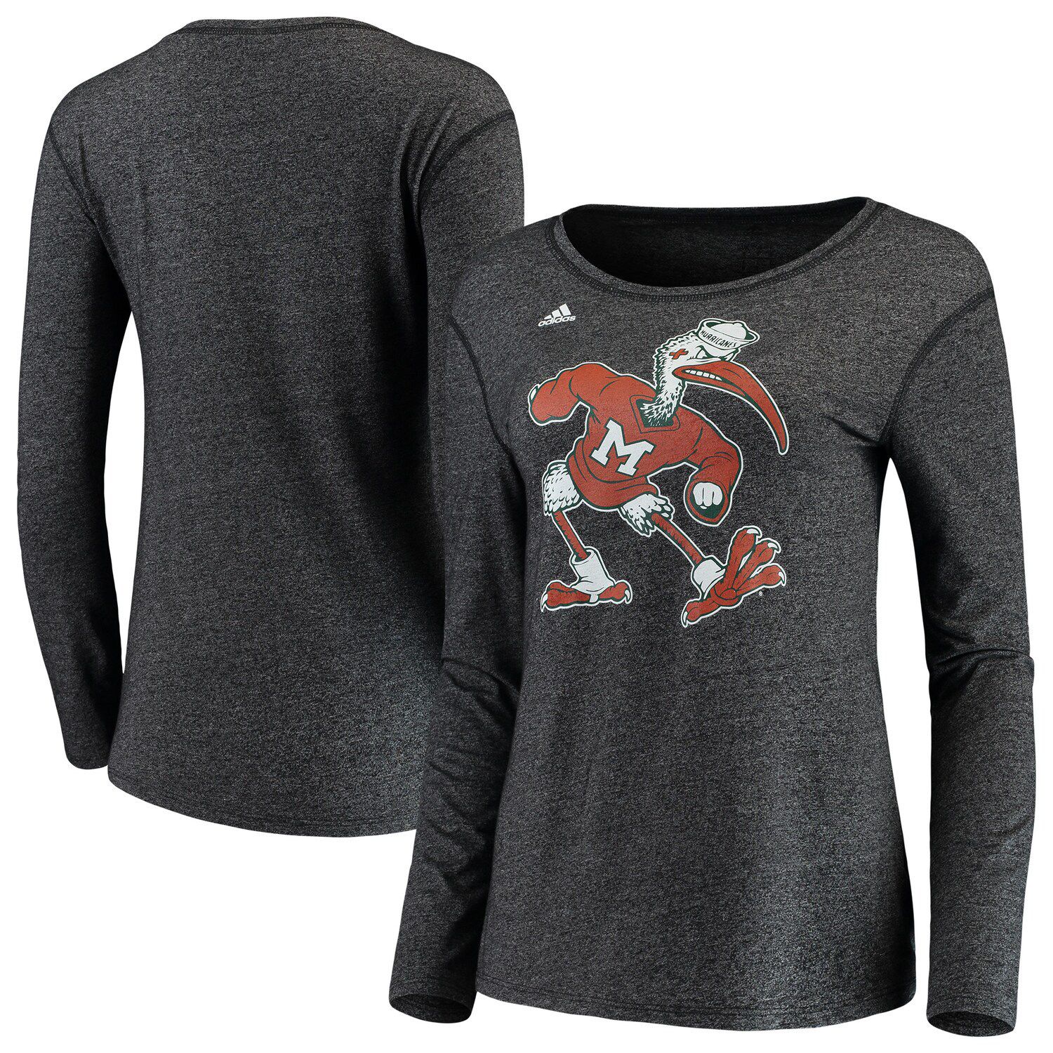 womens adidas black long sleeve top