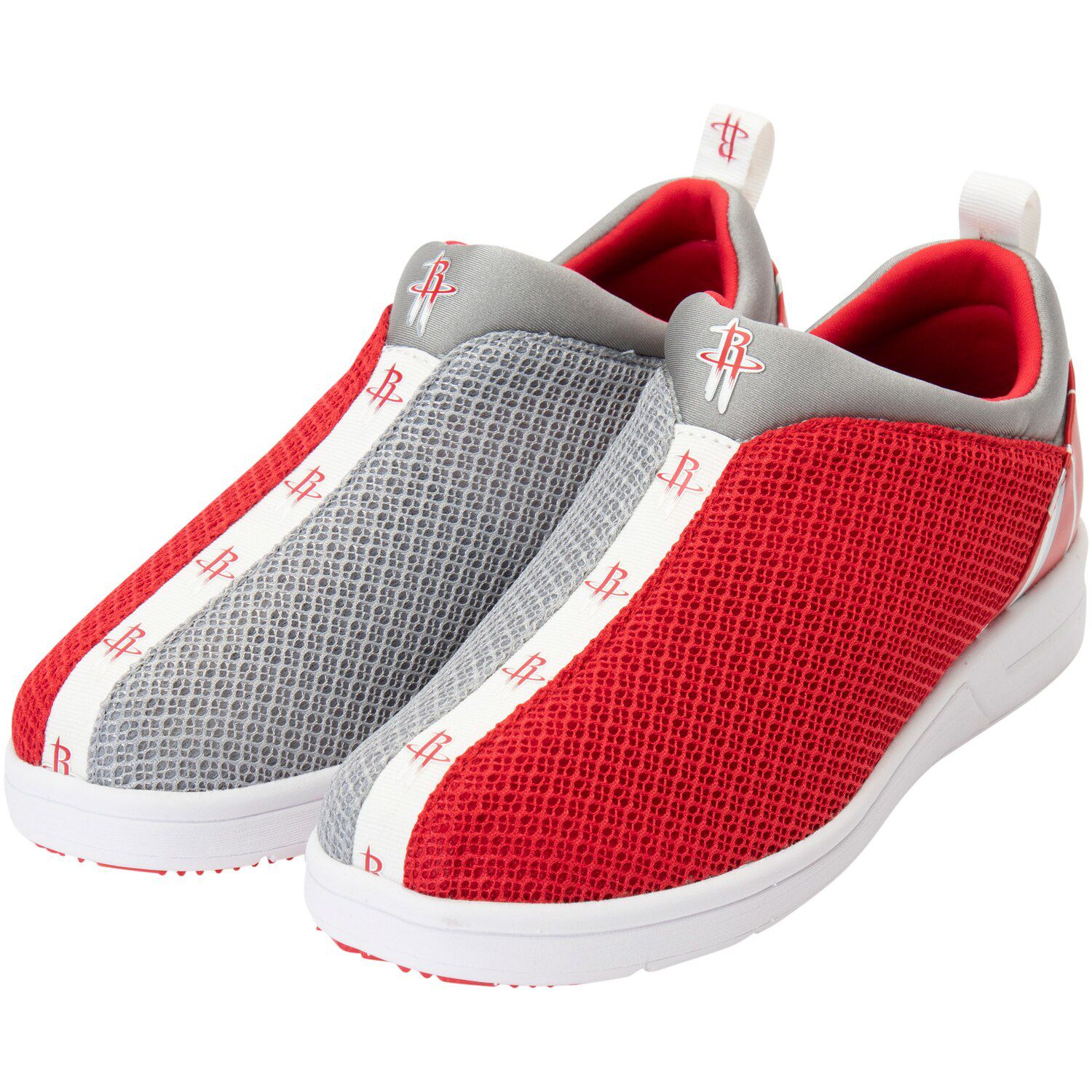 red nike mesh shoes
