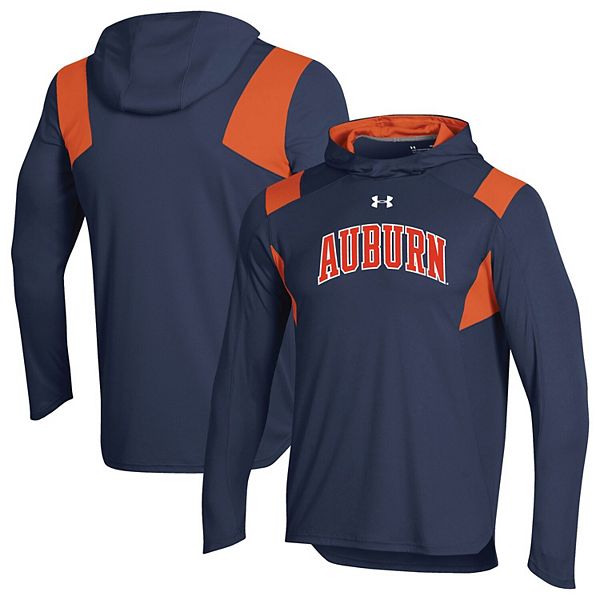 Men's Under Armour Navy Auburn Tigers Basketball On Court Warm Up