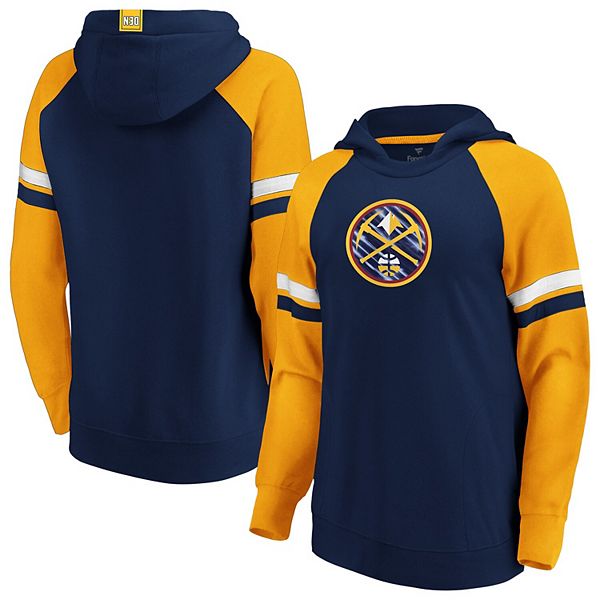Women's Fanatics Branded Navy/Gold Denver Nuggets Iconic Best in Stock ...