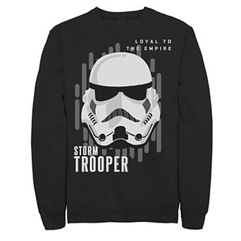 Men's Star Wars Galaxy Of Adventures Trooper Helmet B1 Graphic Fleece Pullover