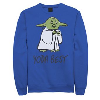Men's Star Wars Yoda Best Portrait Sketch Sweatshirt