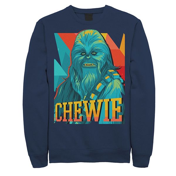 Men's Star Wars Chewie Retro Portrait Sweatshirt