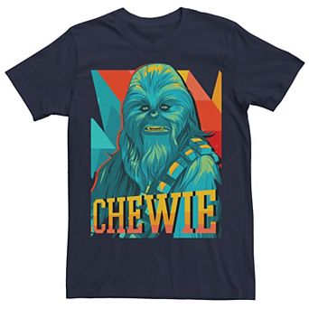 Men's Star Wars Chewie Retro Portrait Tee