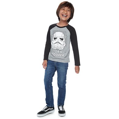 Boys 4-12 Jumping Beans Star Wars Graphic Long Sleeve Tee