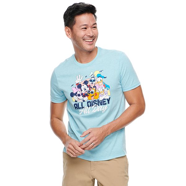 Disney s Mickey Friends Men s All Disney All Day Graphic Tee by Family Fun