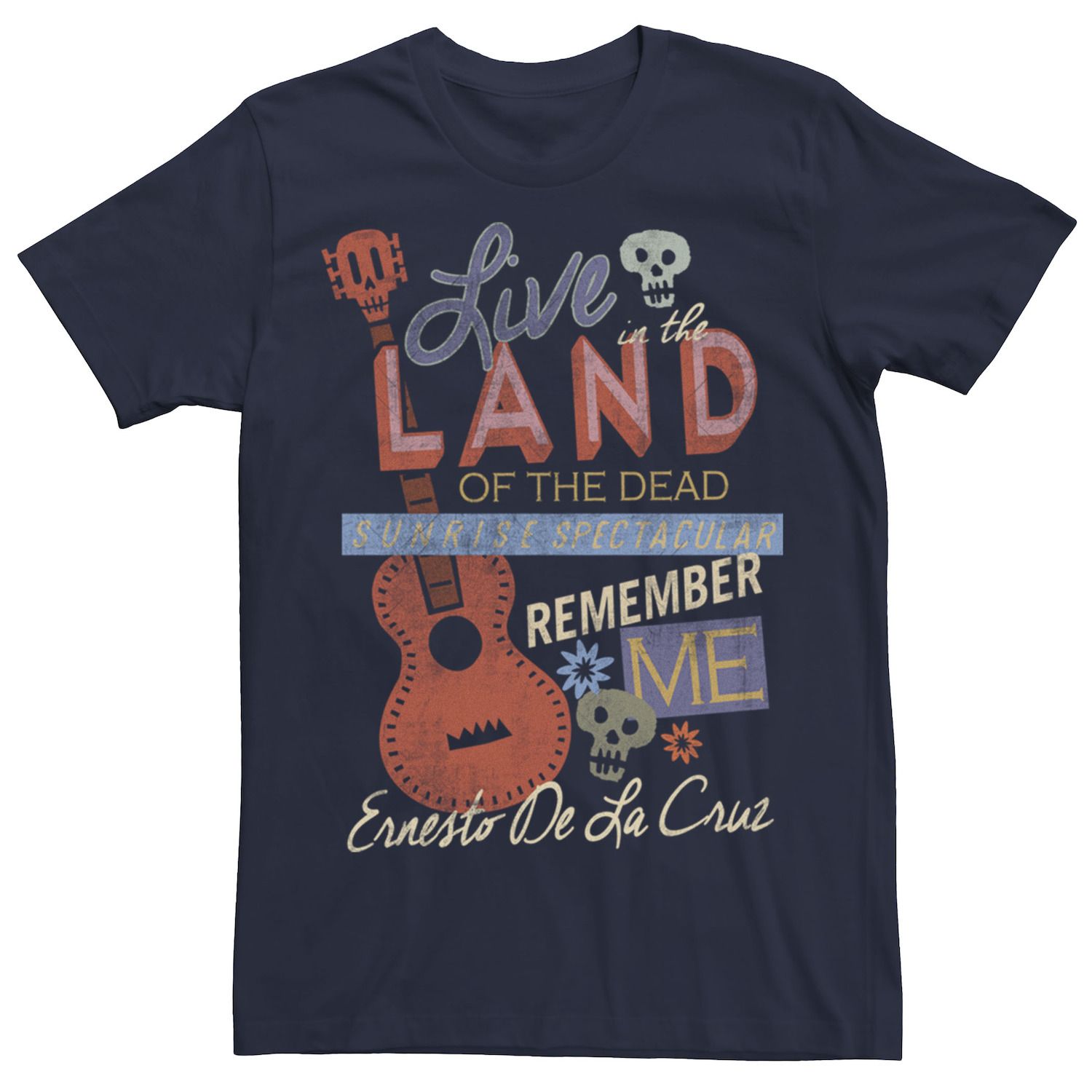 Image for Disney / Pixar Men's Coco Land of The Dead Tee at Kohl's.