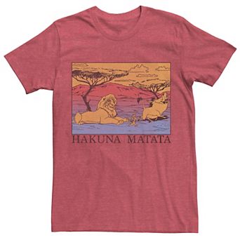 Men's Disney's The Lion King Hakuna Matata Gradient Tee