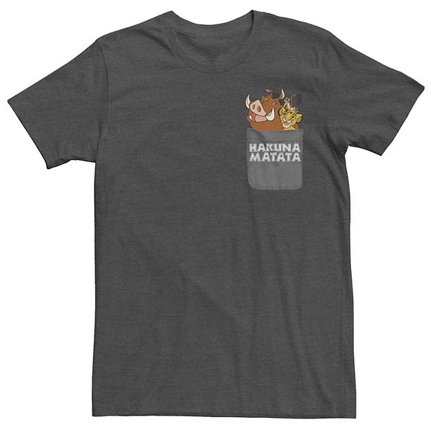 Lion king hot sale pocket shirt