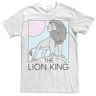 Men's Disney's The Lion King Simba Outline Tee