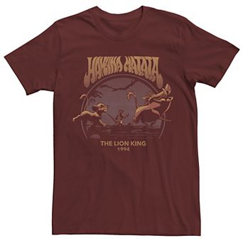 Disney's The Lion King Men's Groovy Text Tee