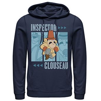 Men's Pink Panther Inspector Clouseau Trio Panels Graphic Hoodie