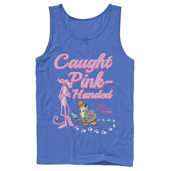 Men's Pink Panther Caught Pink-Handed Tank Top