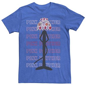 Men's Pink Panther Lampshade Silhouette Graphic Tee