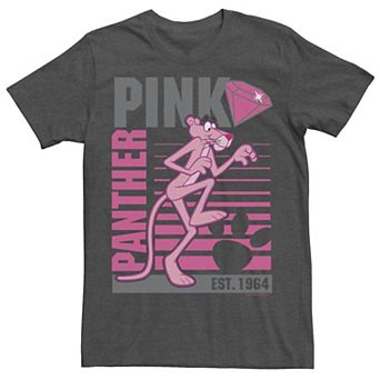 Men's Pink Panther Lined Portrait Tee