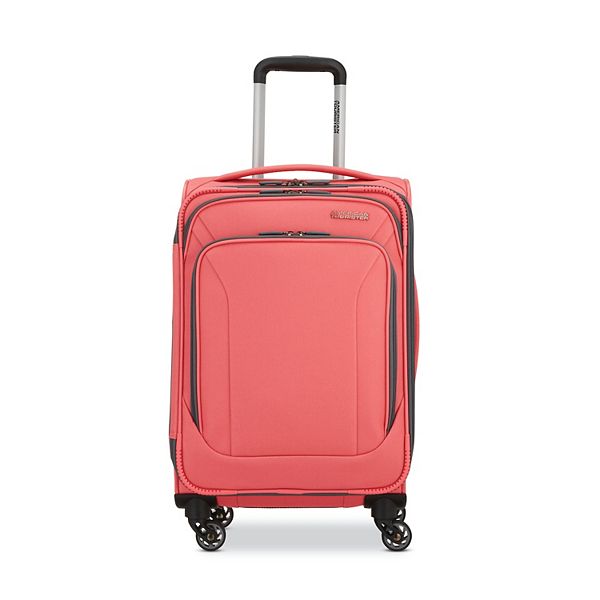 American Tourister Burst Max Trio Softside Spinner Luggage Coral (21