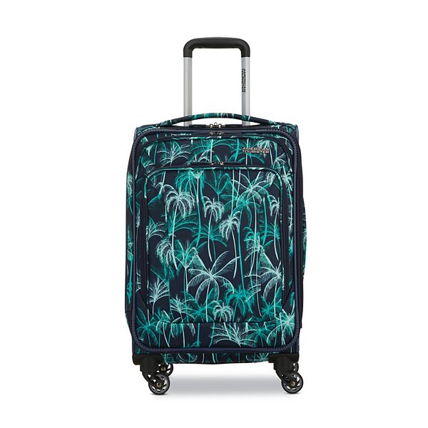 American Tourister Airconic Hardside Expandable Luggage with Spinners, Deep  Ocean, 2PC SET (Carry-on/Medium)