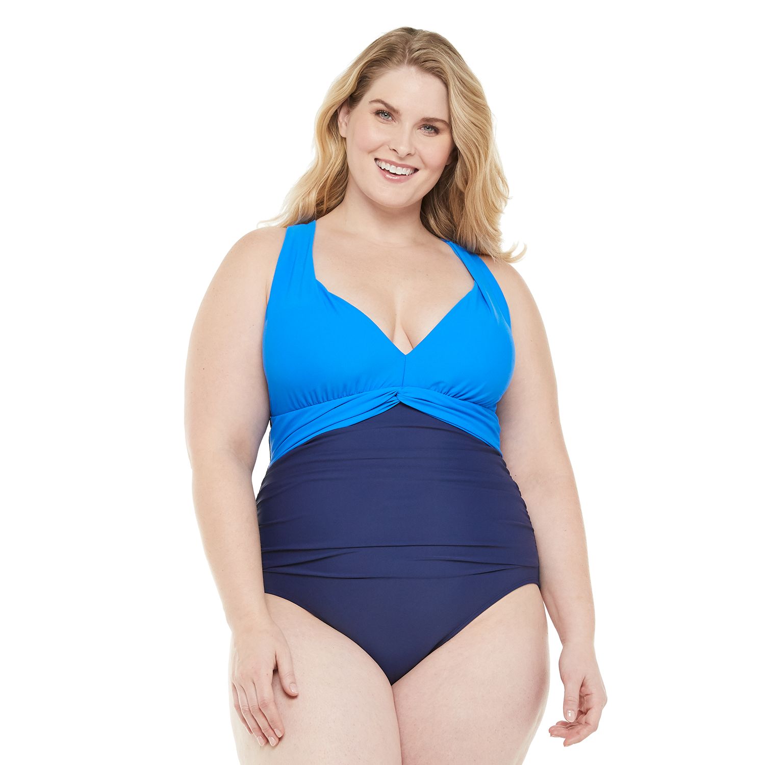 plus size swimsuits kohls