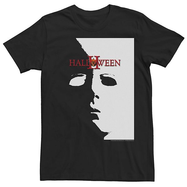 Men's Halloween 2 Michael Myers Mask Poster Tee