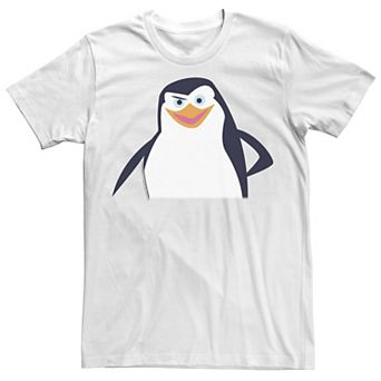 Men's Madagascar Skipper Large Face Portrait Tee