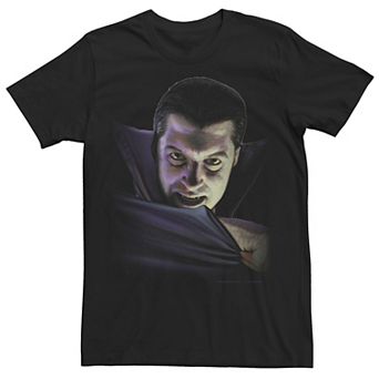 Men's Universal Monsters Dracula Big Face Graphic Tee