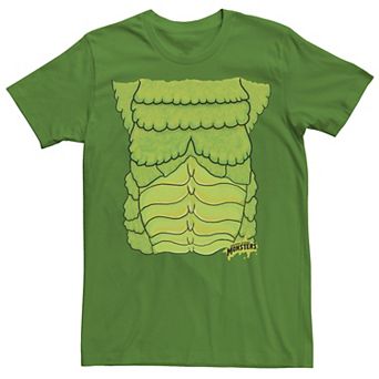 Men's Universal Monsters Creature from the Black Lagoon Chest Sketch Costume Tee