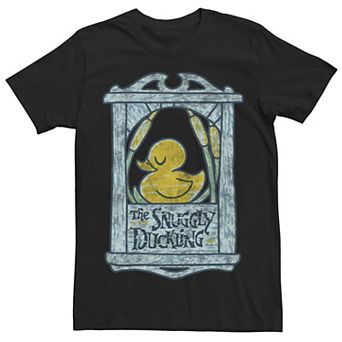 Men's Disney's Tangled The Snuggly Duckling Sign Tee