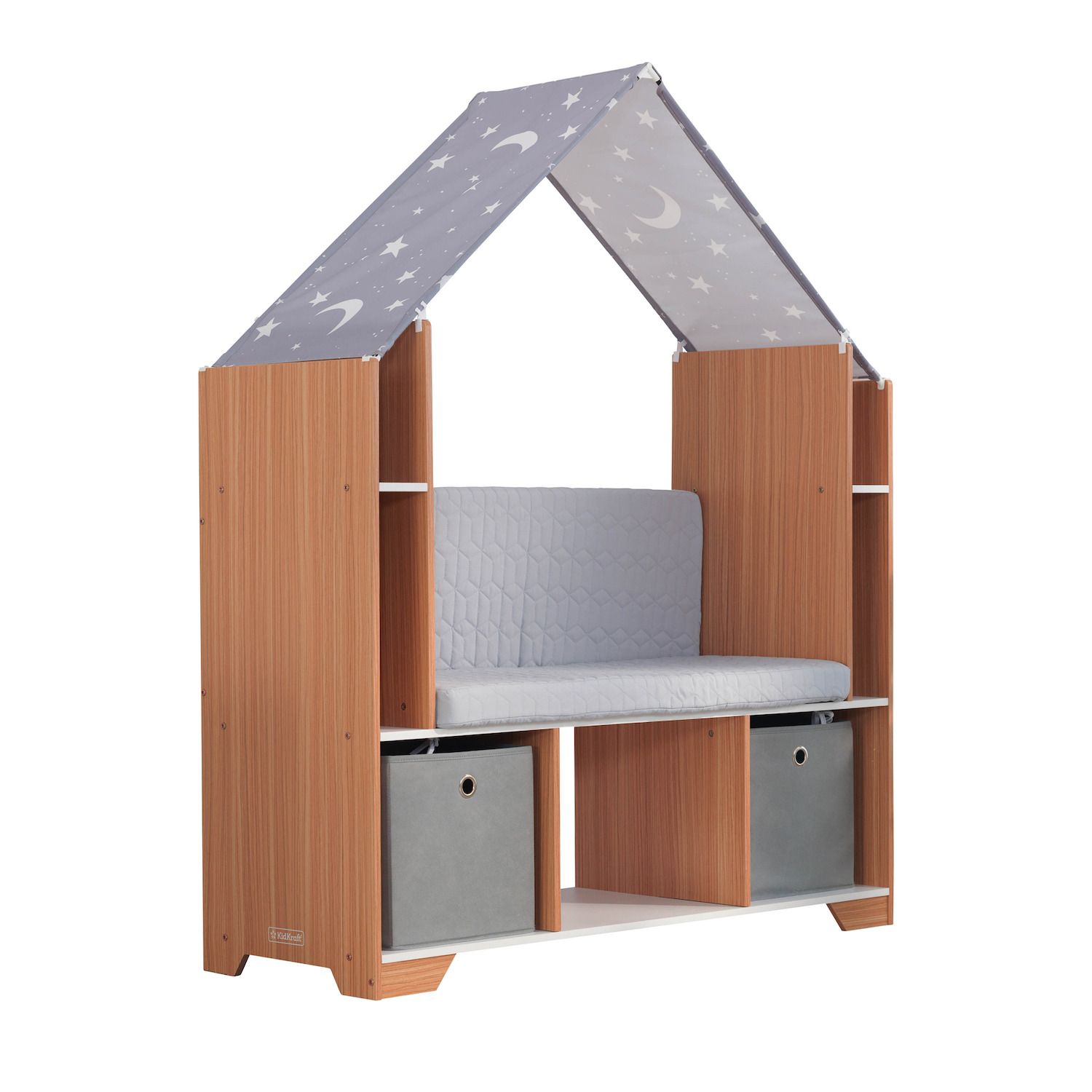 kidkraft bookcase with reading nook